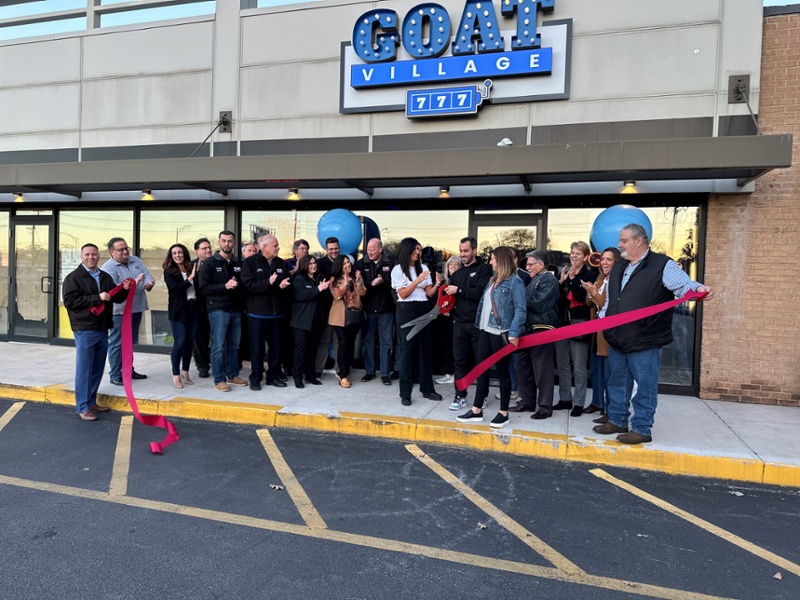 Goat Village Ribbon Cutting